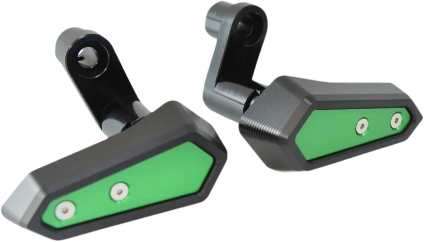 Leeqinersw Motor Engine Slider Protector Slider Crash Pads Protector for Ninja500, Black