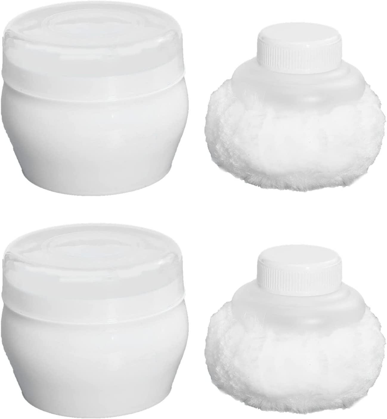 Zerodeko Portable Baby Powder Puff with Handle for Talcum Body Application Soft Kids Body Powder Puff for Bath Time Even and Gentle Coverage image number 3