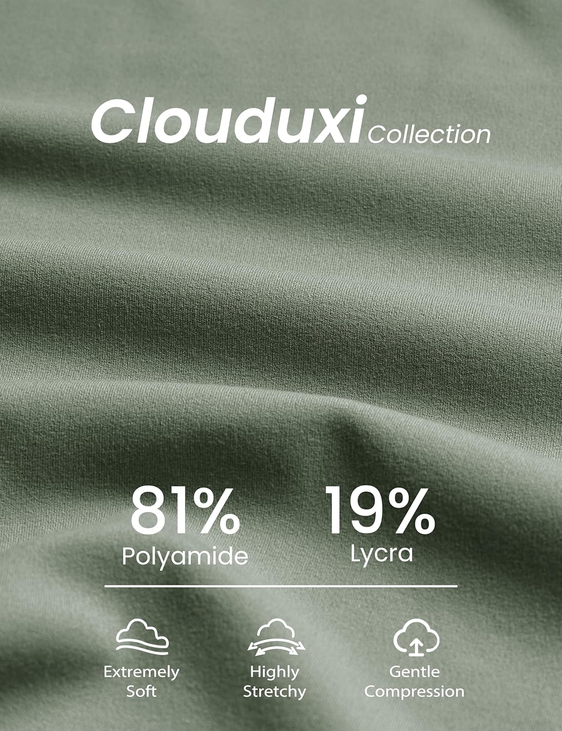 BAYDI Clouduxi Maternity Shorts over Bump - 6" Biker Shorts Women Workout Pregnancy Leggings image number 5