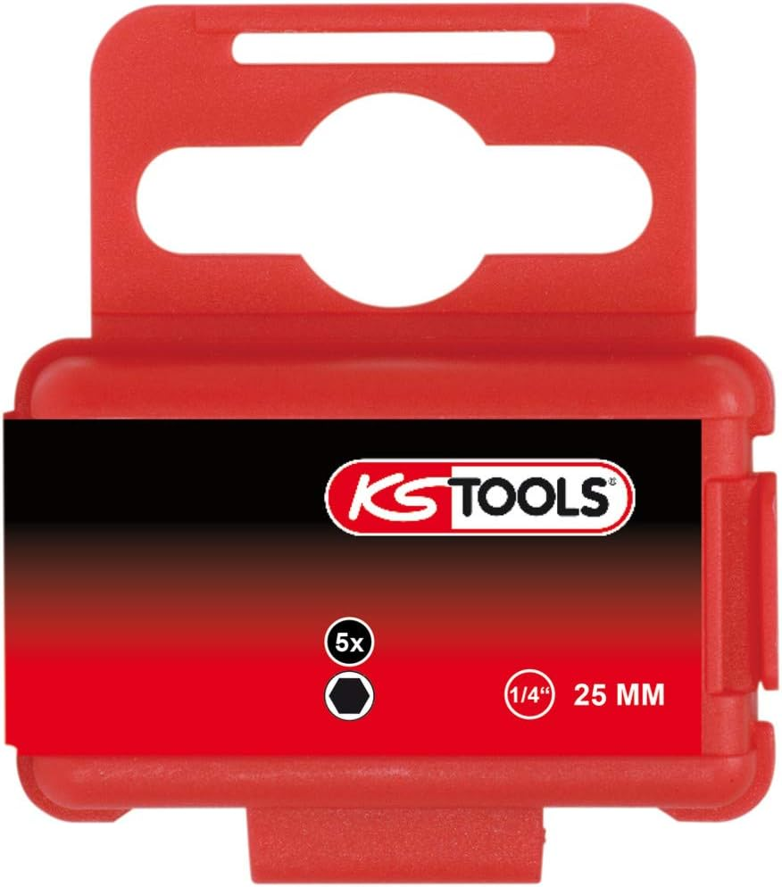 1/4 Inch Classic Bit Hex Socket, 25 Mm, 4 Mm