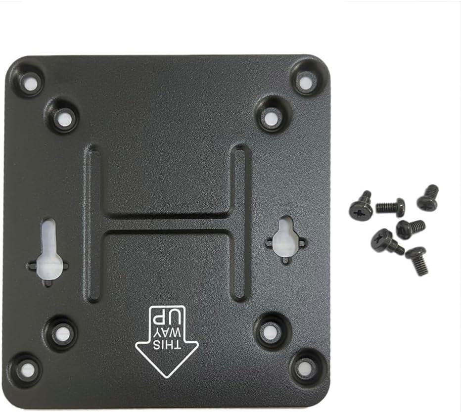 Gintai for Intel NUC Vesa Adapter Mount Bracket with Screws to Attach NUC PC Computer to the Back of a Monitor Mounting Plate for Intel NUC 4 5 6 7 8 10 11 13Th General Purpose Not Skull or Hades image number 4