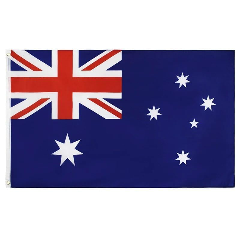 AUPOINT Australian Flag Aussie Flag Large 90X150Cm Australia Day OZ Heavy Duty Outdoor 3X5 Ft Australian National Flags Garden Flags image number 5