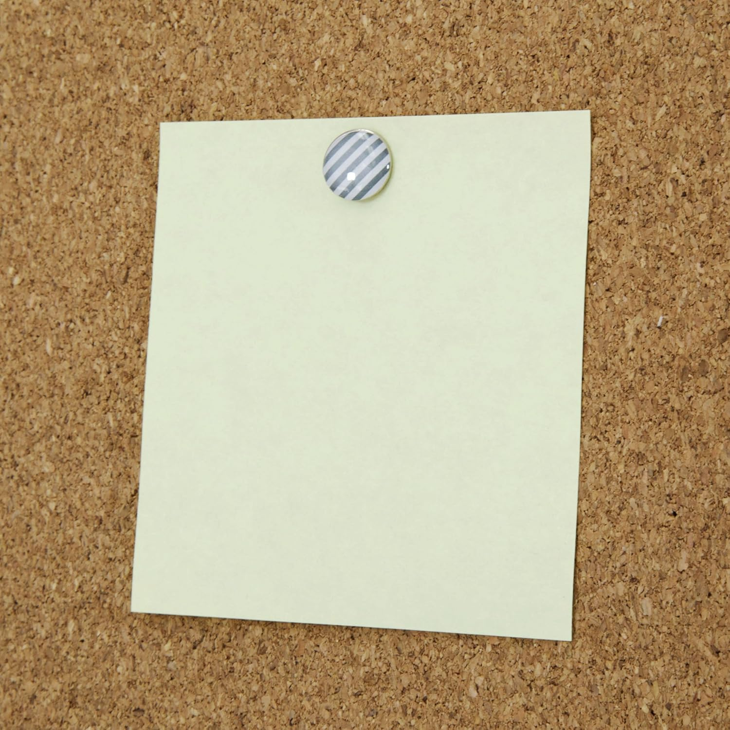 U Brands Fashion Steel Push Pins, Black White and Gray Fashion Colors, 20-Count