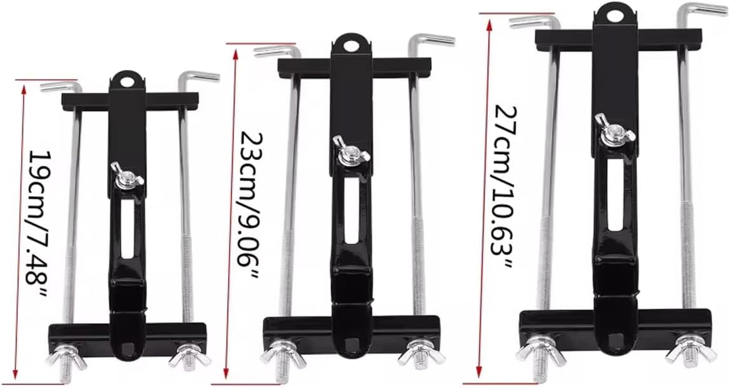 AIMALL Adjustable Car Battery Bracket Holder - Universal Metal Rack Stand for Trucks and Cars, Adjustable Width, Fits Multiple Sizes image number 4