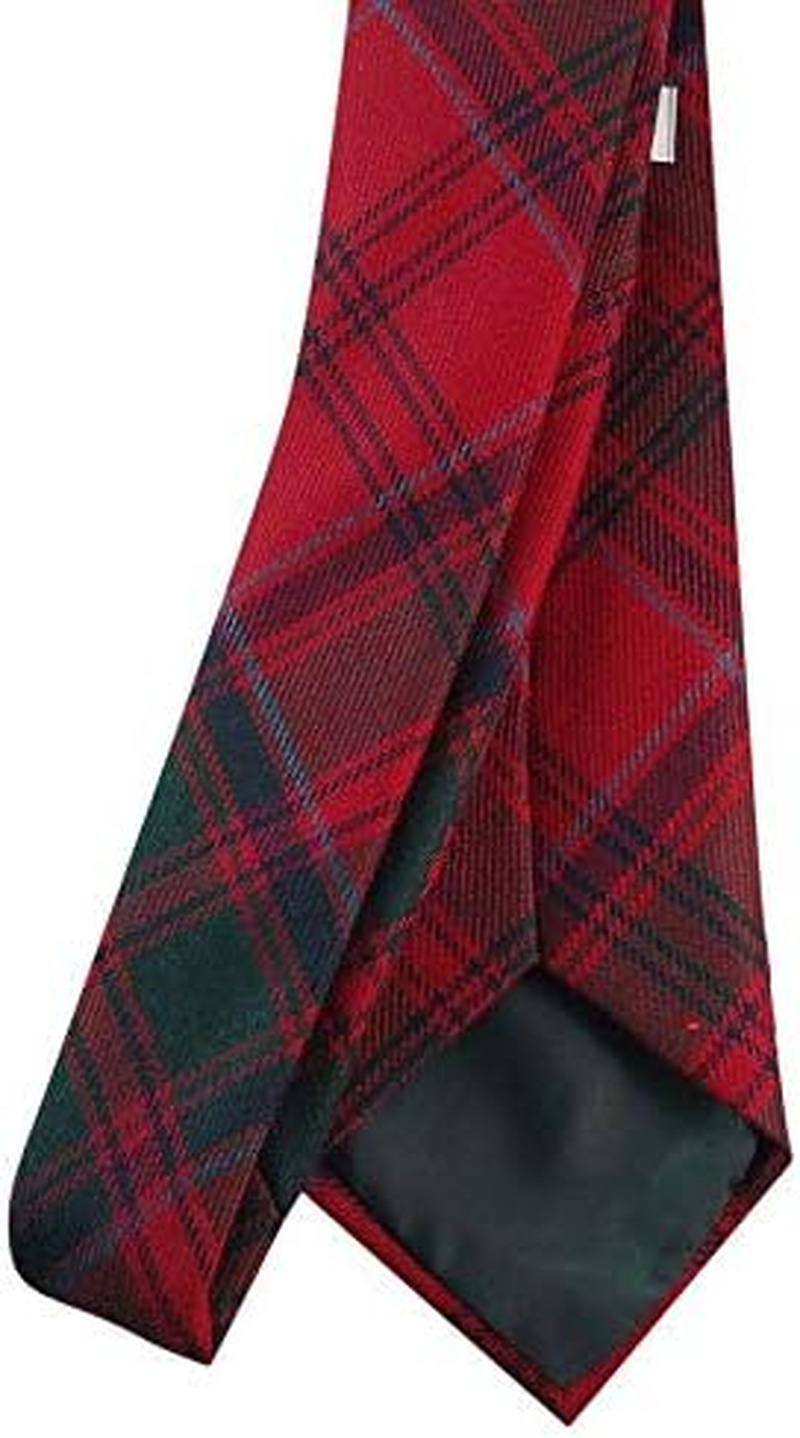 Gents Neck Tie Grant Modern Tartan Lightweight Scottish Clan Tie image number 2