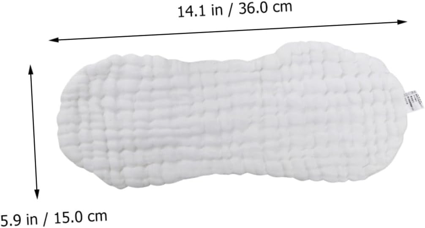 KOMBIUDA 3Pcs Newborn Diaper Pad Reusable Diaper Inserts Soft Muslin Cotton Blanket Washable Newborn Mat image number 6