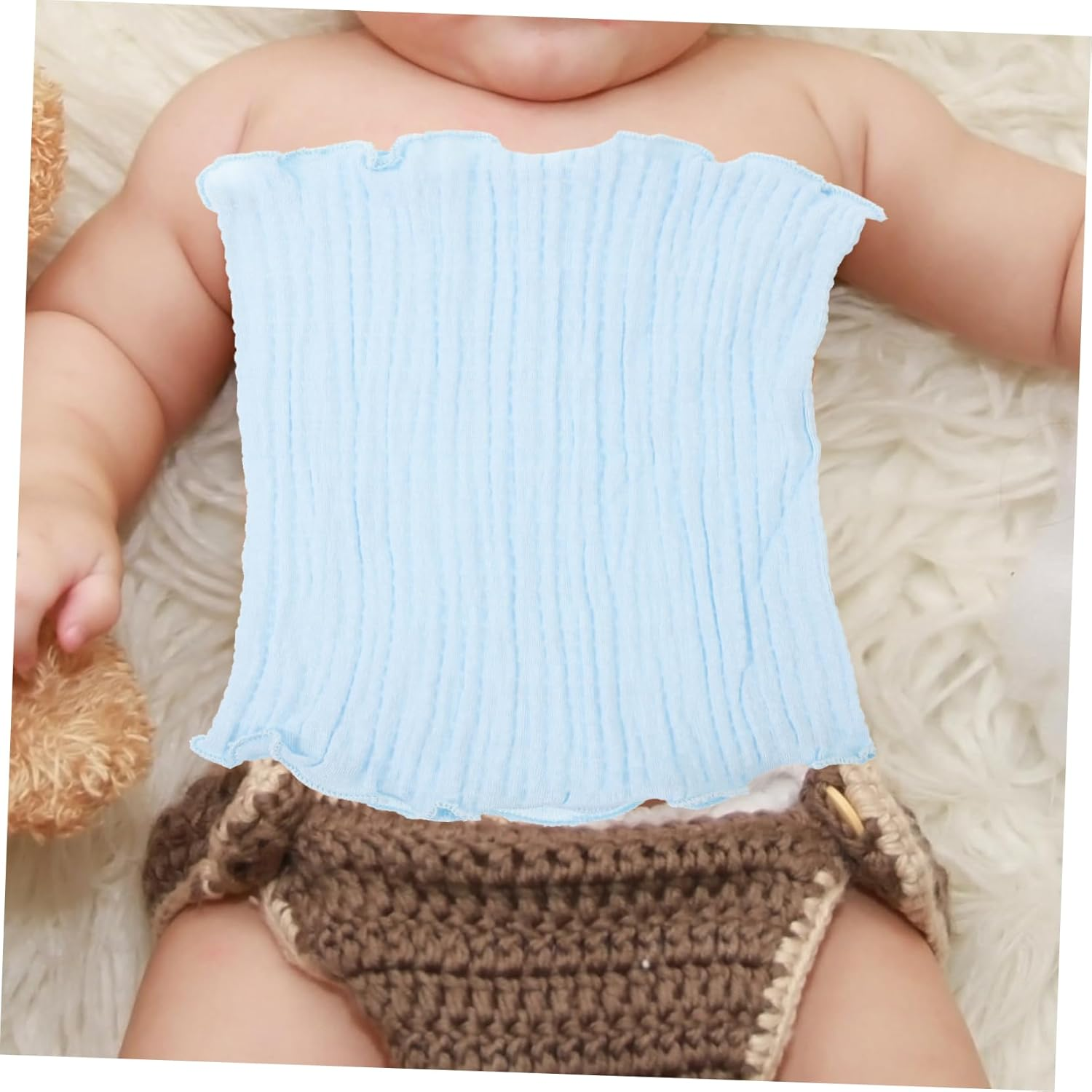 3Pcs Infant Bellyband and Toddler Belly Belt Set for Newborns, Elastic Cotton Belly Protector Thickened Warm Abdominal Wraps, Soft Breathable Bellybands for Baby Boys and Girls in Assorted Colors image number 1