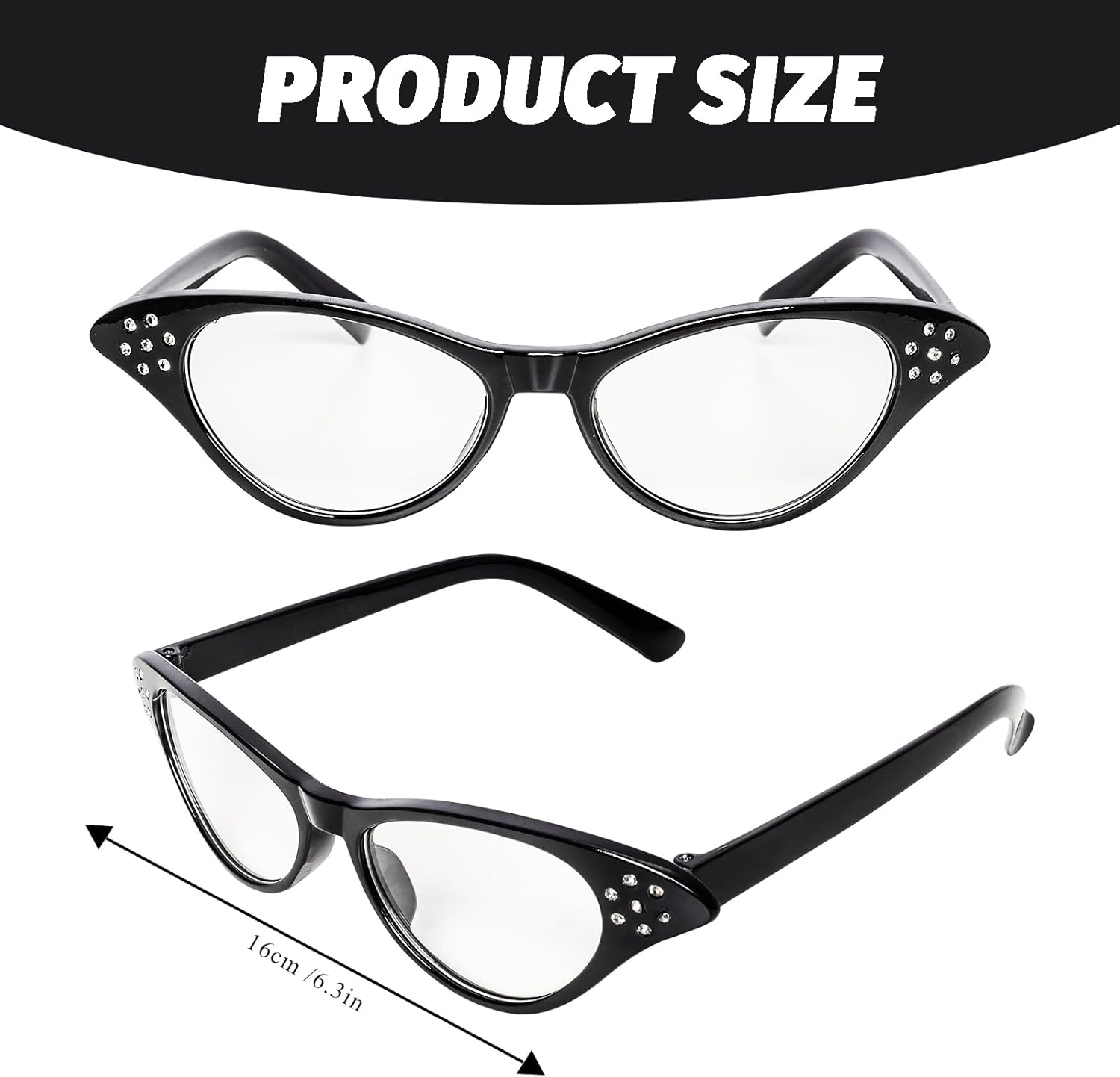 4Pcs Judge Costume Accessories Set for Women with Lace False Collar Gavel Glasses Judge Choker Pin Costume for Halloween image number 5