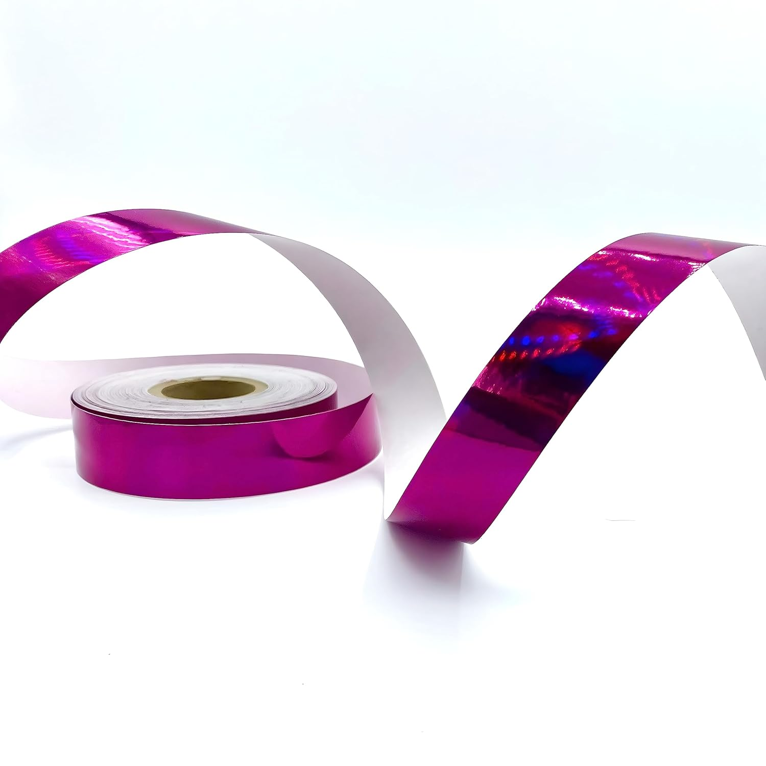 Generic Holographic Decorative Craft Tape, Gold, 20Mm X 20M, Paperback, 1 Count, Sports Equipment, Scrapbooking, Gift Wrapping, Mirror Tape, Holo, Sticky Tape