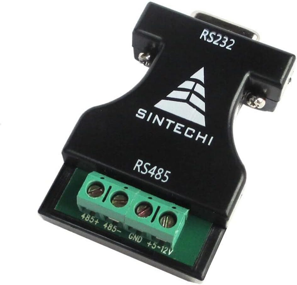 Half Duplex Serial to Ethernet Connector Rs485 to Db9 Industrial Rs232 to Rs485 Converter image number 1