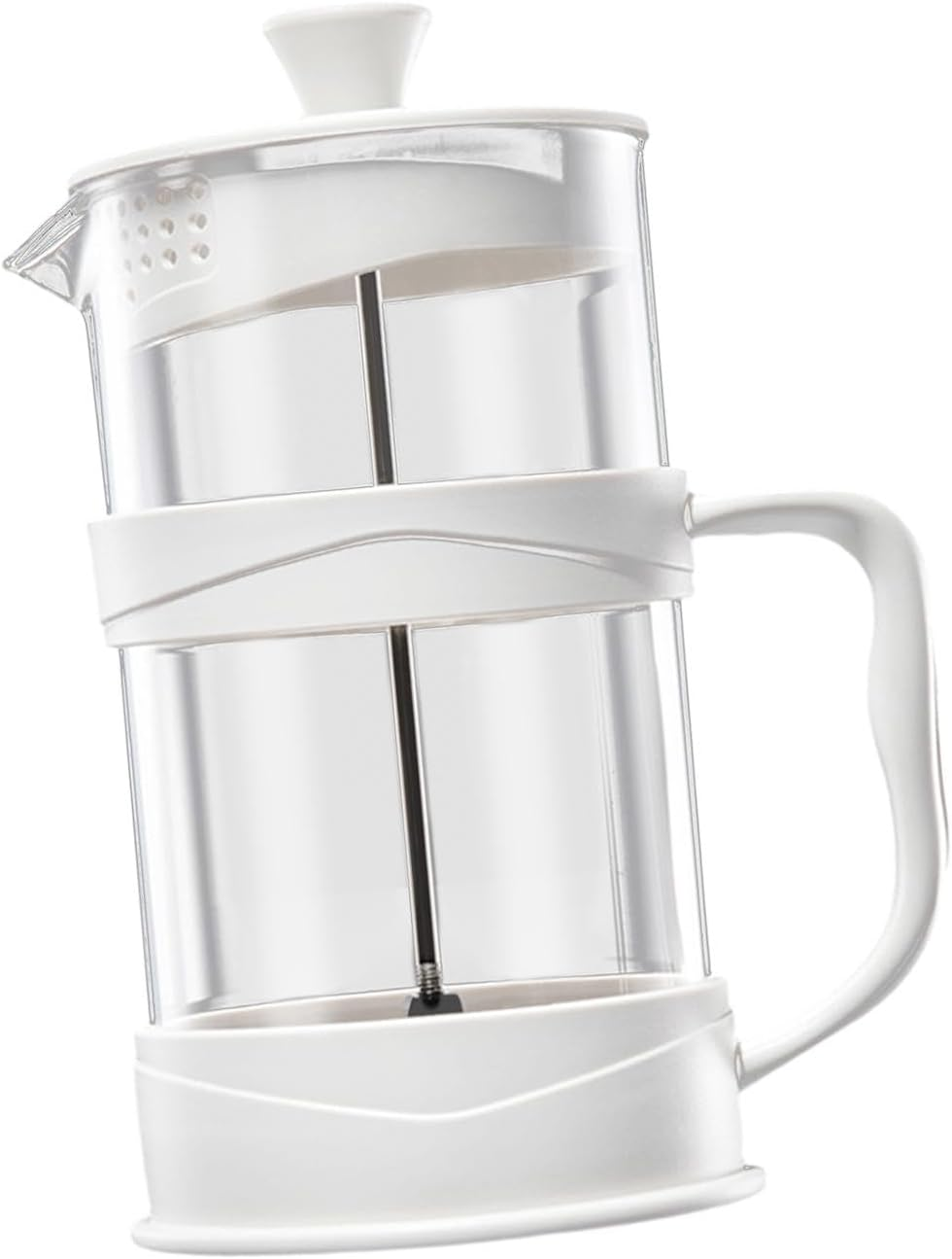 STARTIST French Coffee Maker Coffee Plunger Thickened Fine Mesh Filter Tea Pot Coffee Maker for Outdoor Camping Coffee, 1000Ml image number 4