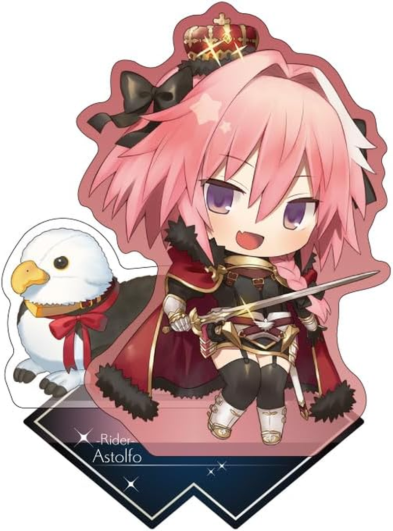 Algernon Products Fate/Grand Order Charatoria Acrylic Stand Rider/Astrofo Approx. W 3.9 X H 3.9 Inches (100 X 100 Mm), Acrylic