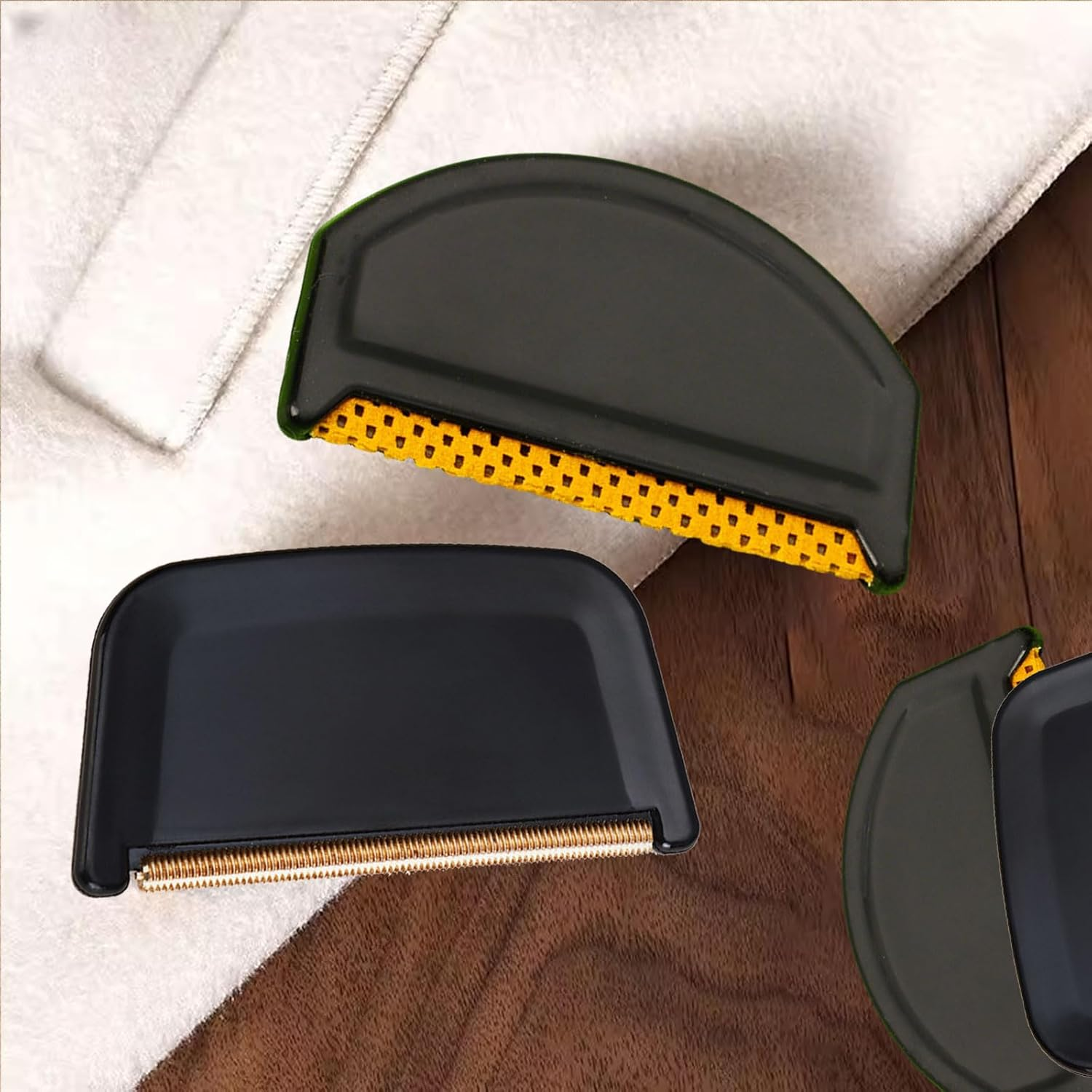 RIBHNXHI ​​Cashmere Fine Wool Clothes Sweater​​ Multi-Fabric Garments De-Pilling De-Fuzzing Comb Lint Fuzz Balls Remover Pills Cleaner and Shaver Cashmere Comb image number 2