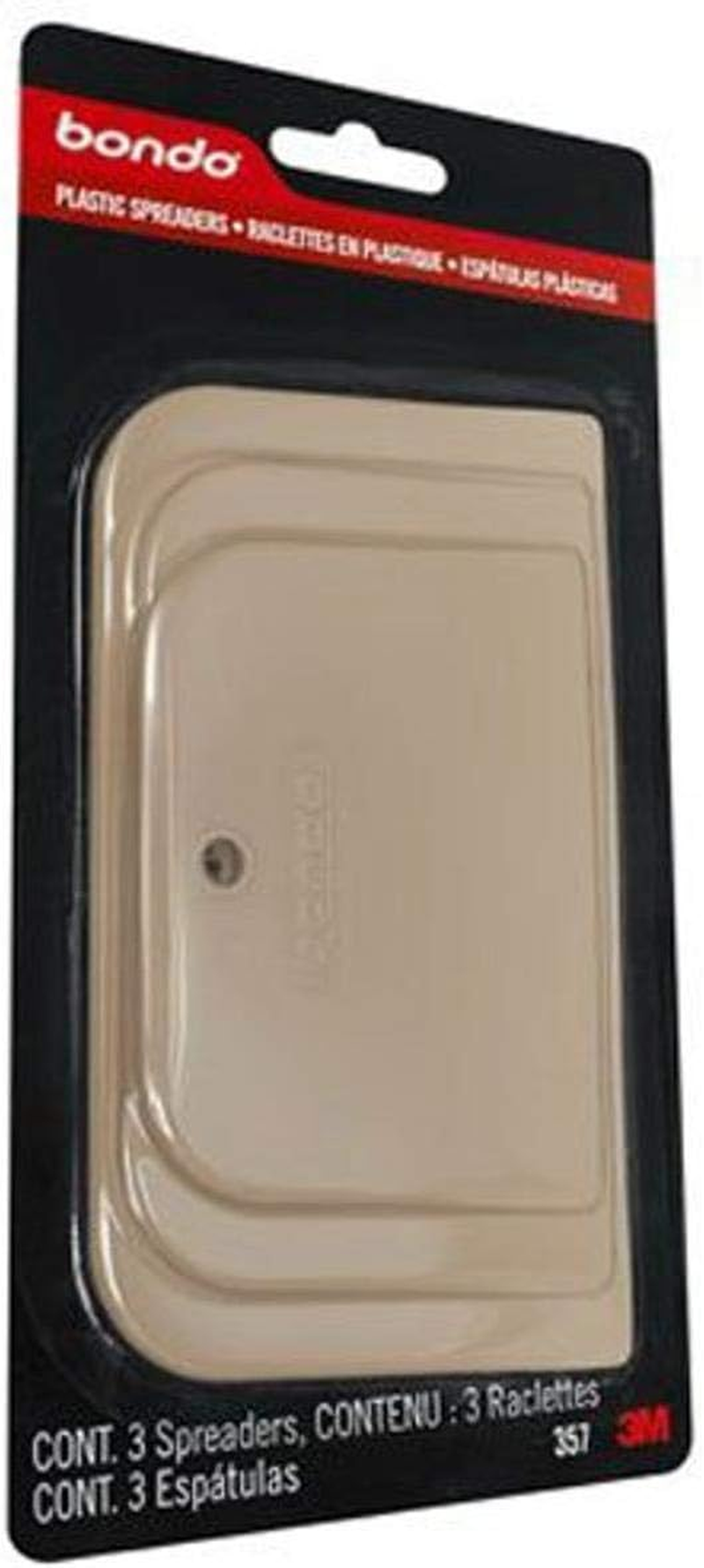 3M 357 Bondo Spreader, 3 Pack image number 2