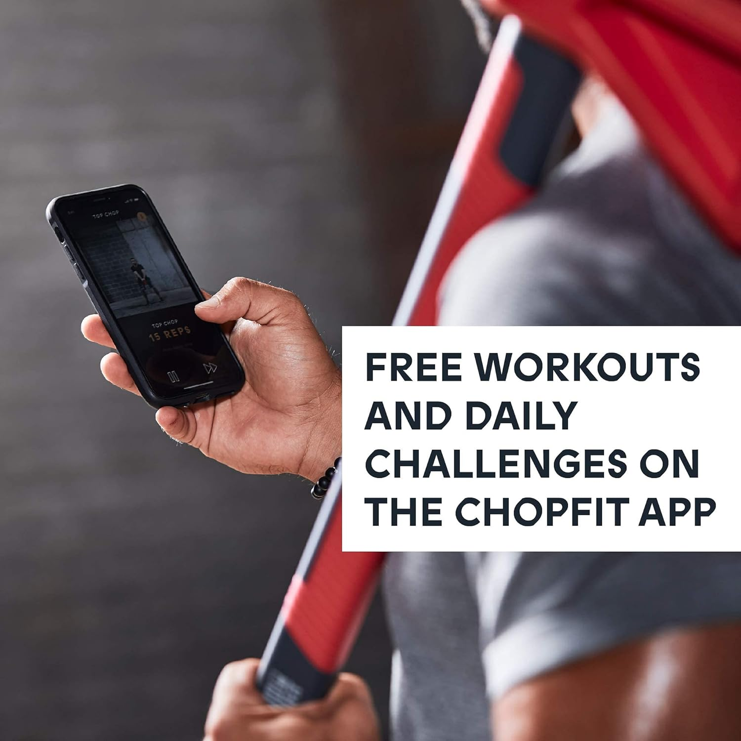 Chopfit Functional Trainer System, Portable at Home Gym Workout Equipment, Strength Training Home Exercise Workouts for Men & Women | Great for Cardio Training, Core/Abs &ndash; Home Fitness image number 1