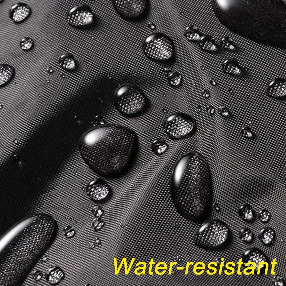 Black Bird Cage Cover for Large Bird Cage with Play Top,Waterproof, Sunscreen and Dustproof (61'') image number 4