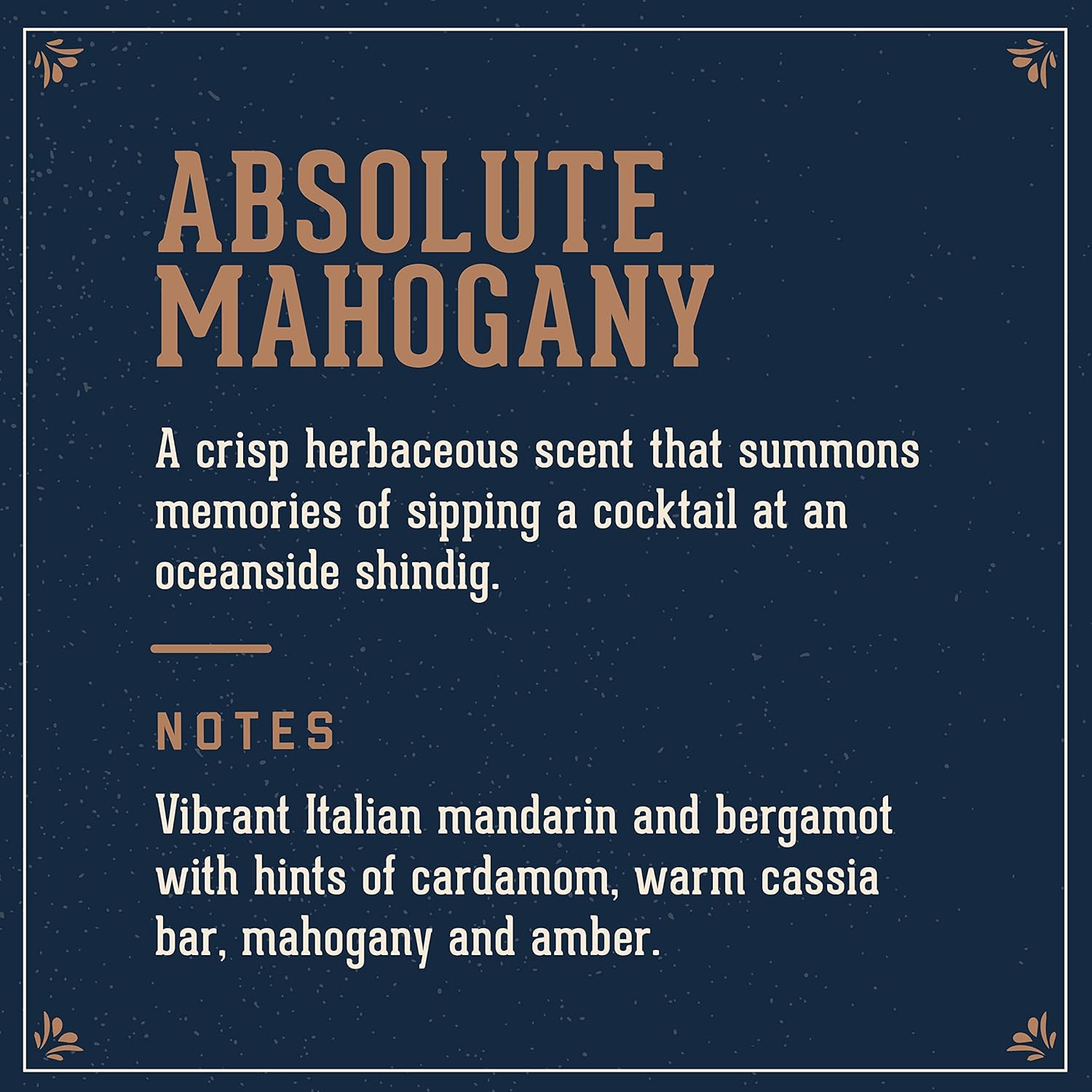 1821 Man Made Men'S Absolute Mahogany Spirits Perfume Cologne 100 Ml image number 3