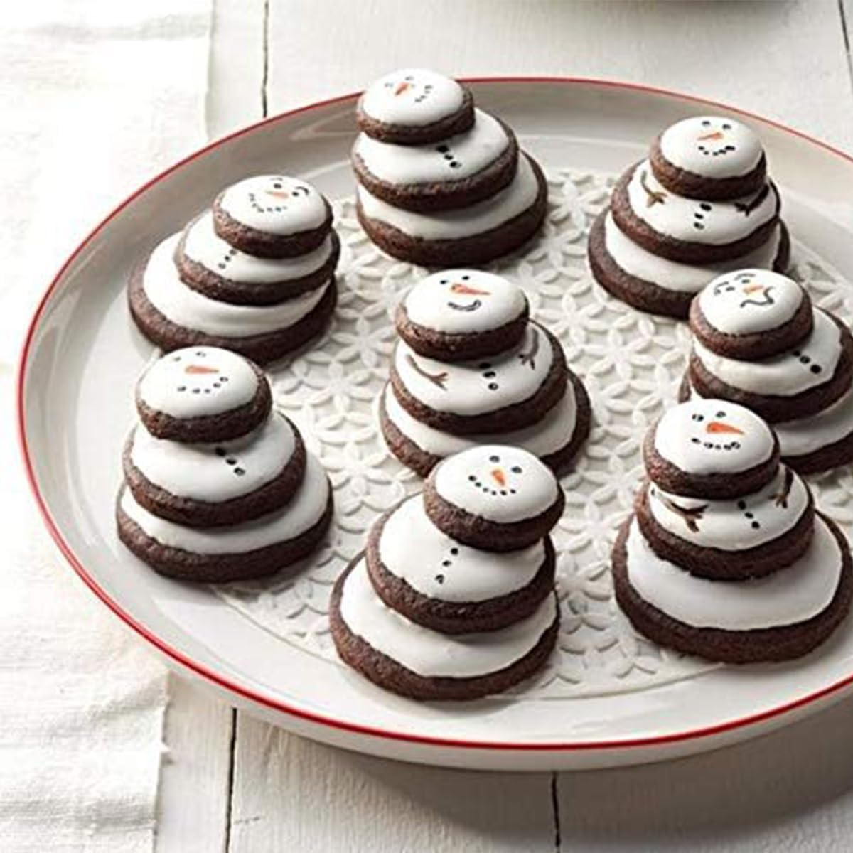 6 PCS round Cookie Cutter Set (5, 7.6, 8.5, 9.5, 10, 12.8 Cm),Stainless Steel Circle Cutters Donut Cutter for Baking,Biscuits,Cakes,Sandwiches,For Kids Holiday Birthday Party,Durable & Easy to Clean image number 6