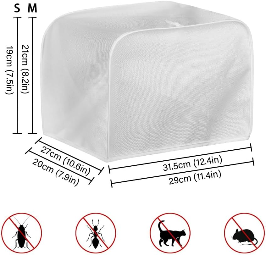 Wanzuoeng Aztec Tribal Toaster Cover 2 Slice, Horse Sunflower Print Microwave Toaster Oven Cover Dustproof Washable, Lightweight Bread Machine Cover for Home, Kitchen Accessories image number 4