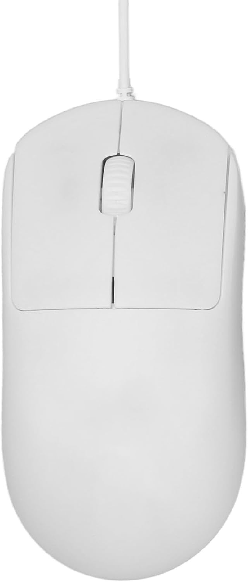 Computer Mouse Wired USB Port Plug and Play Optical Mouse Gaming 1200 DPI Office Desktop PC (White) image number 2