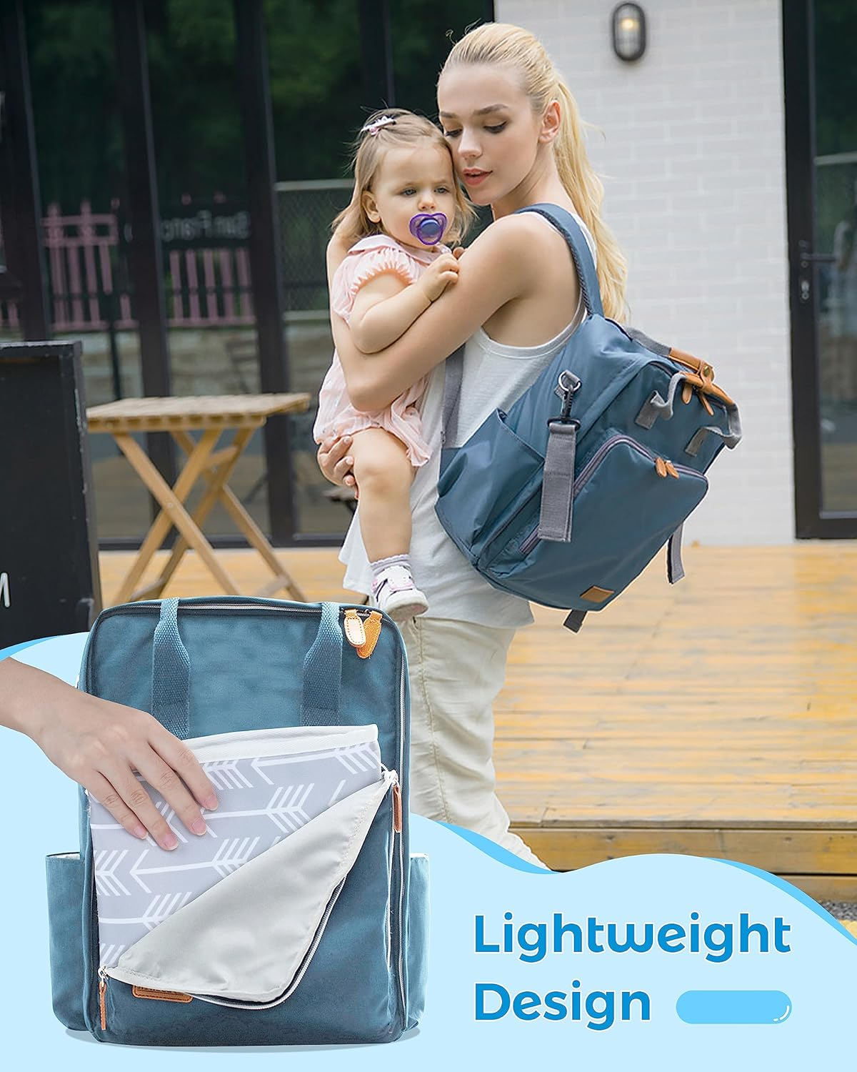 Portable Diaper Changing Pad - Waterproof & Travel-Friendly, Perfect for Baby Shower Gifts & Newborn Essentials