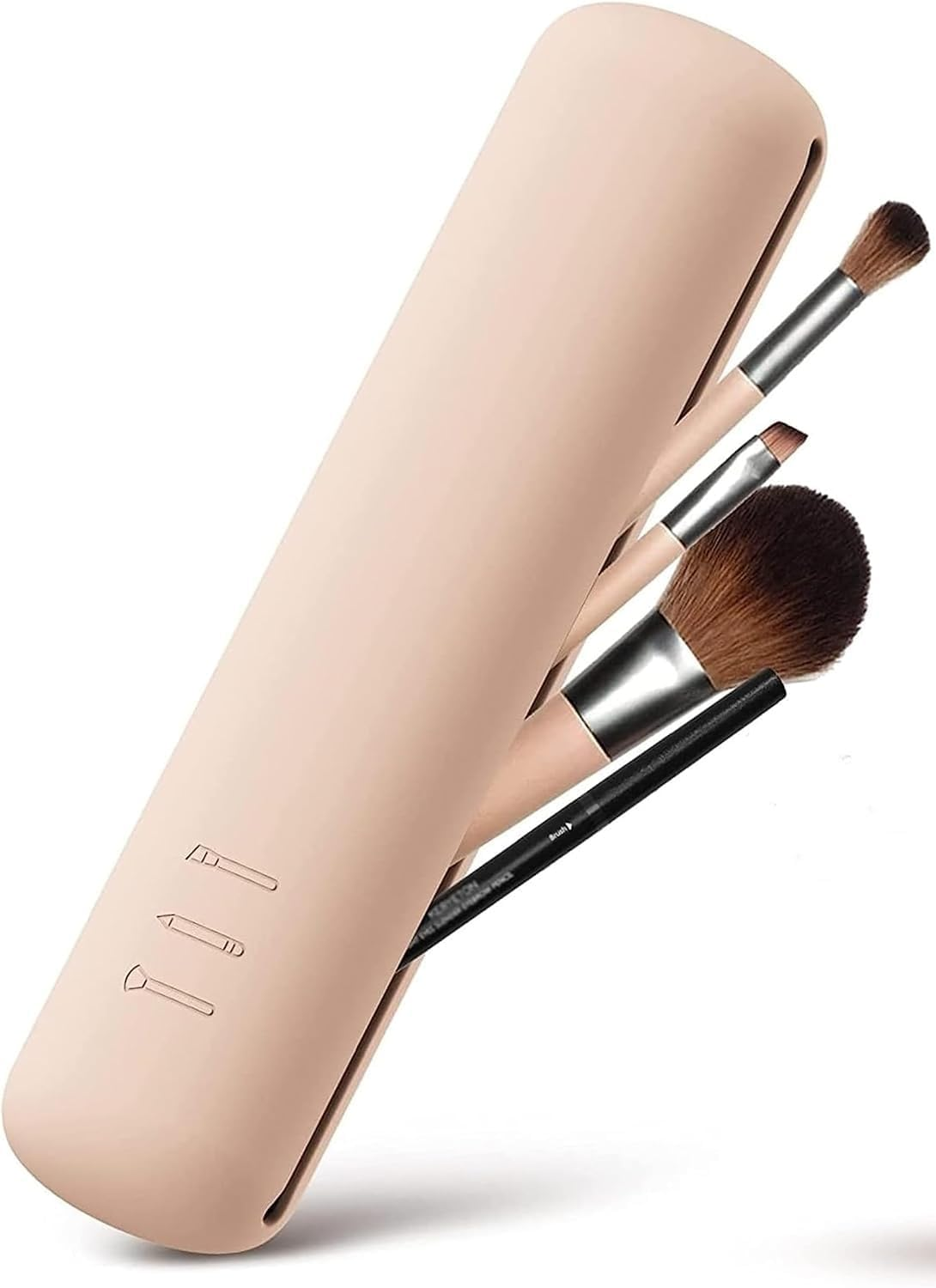 Holaine Electric Makeup Brush Cleaner - 3 in 1 Make up Brush Clean Machine with Brush Cleaner Mat - Portable Automatic Spinner Cosmetics with Travel Makeup Brush Holder Beauty Makeup Brushes Set image number 2