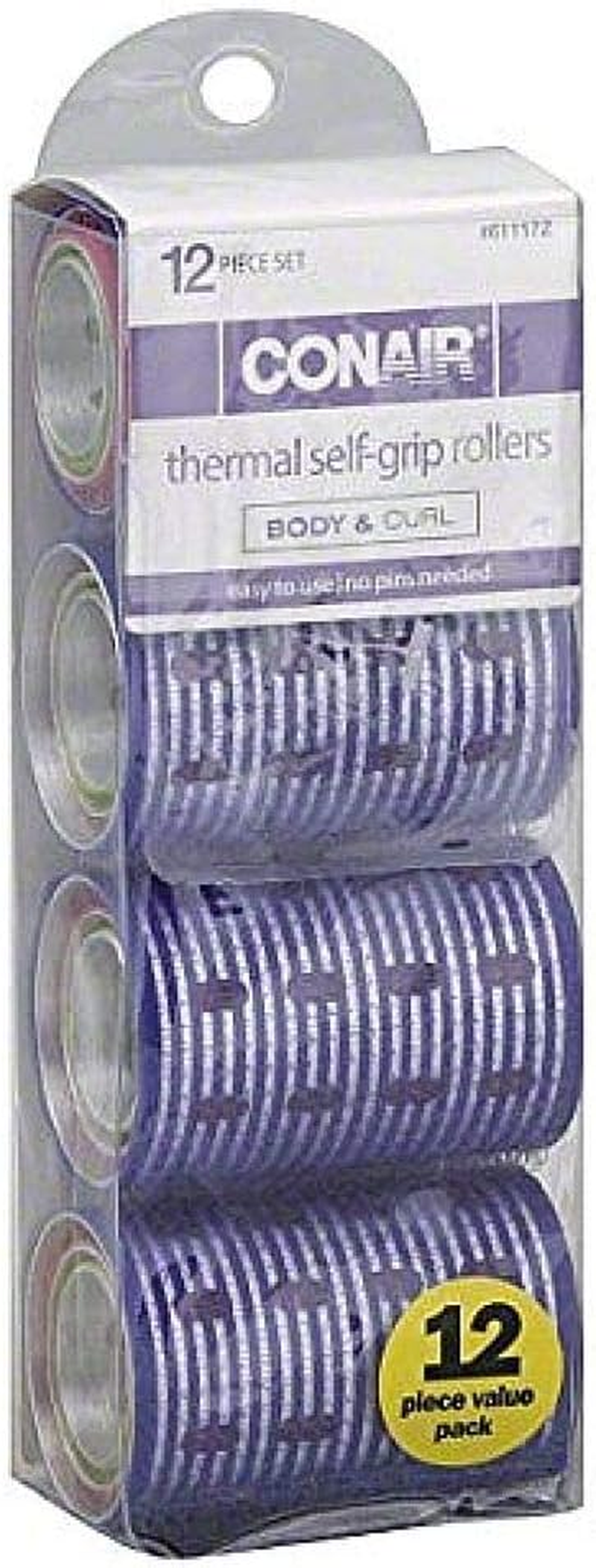 Conair Thermal Self Grip Rollers - 12 Pack image number 1