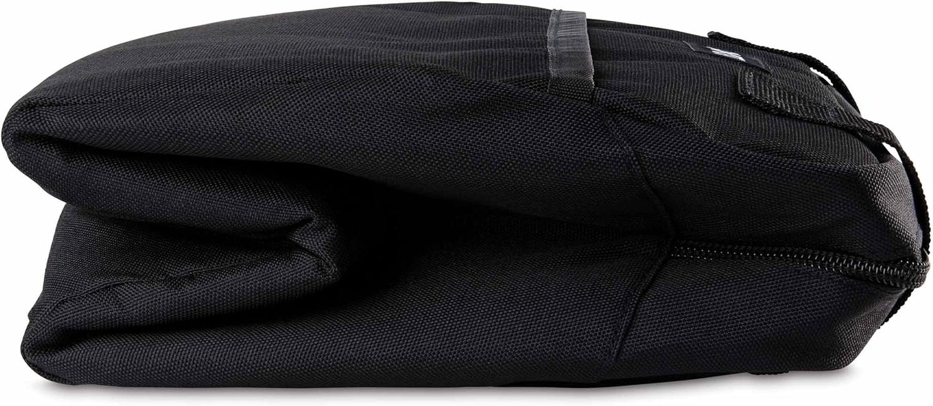 Packit&reg; Freezable Hampton Lunch Bag, Black, Built with Ecofreeze&reg; Technology, Collapsible, Reusable, Zip Closure with Front Pocket and Shoulder Straps, Designed for Fresh Office Lunches image number 3