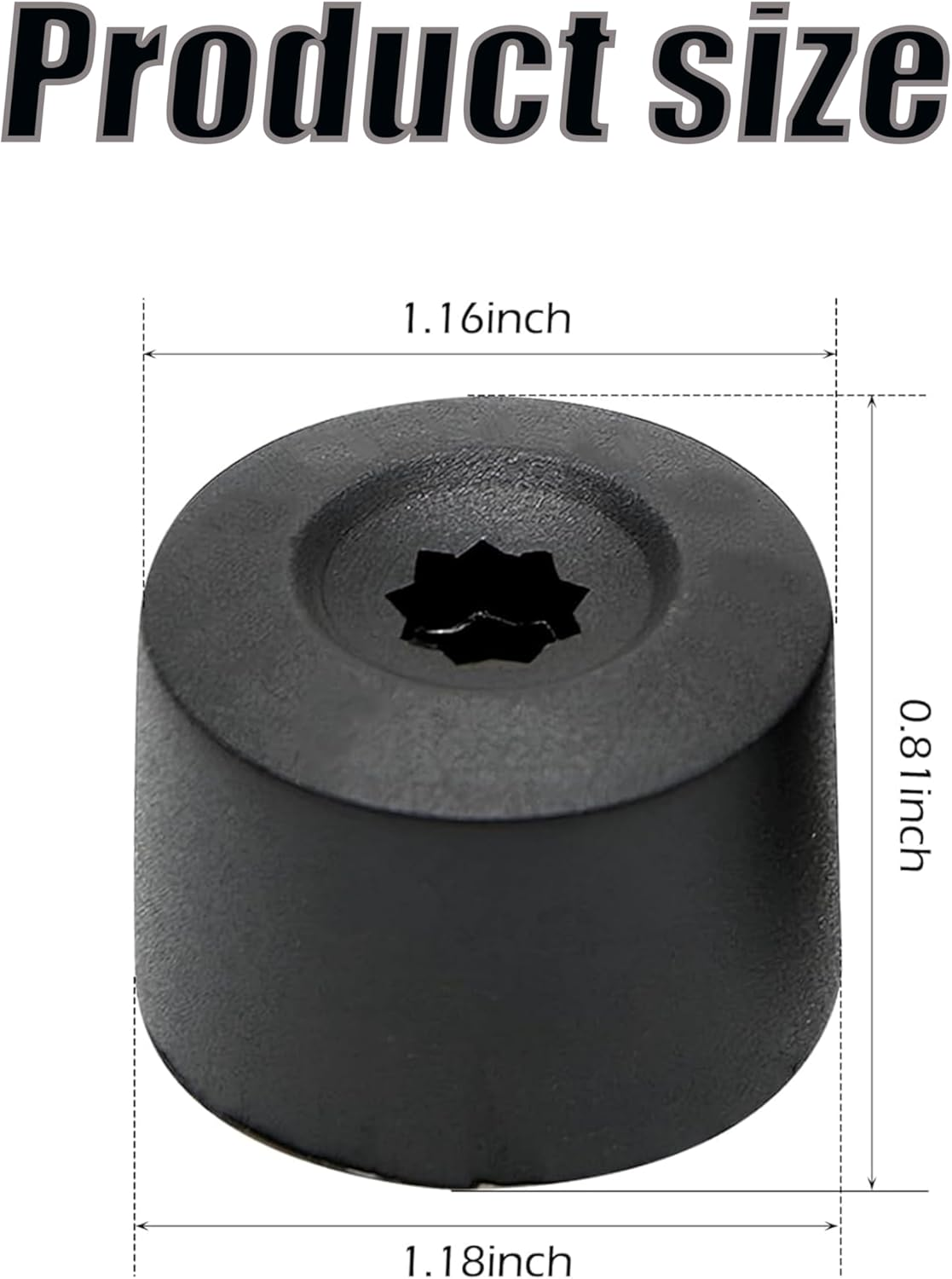 20PCS 17Mm Lug Nut Covers for VW Models, Black Wheel Bolt Caps with Removal Tool for Secure Fit & Rust Protection, Instant Wheel Upgrade image number 6