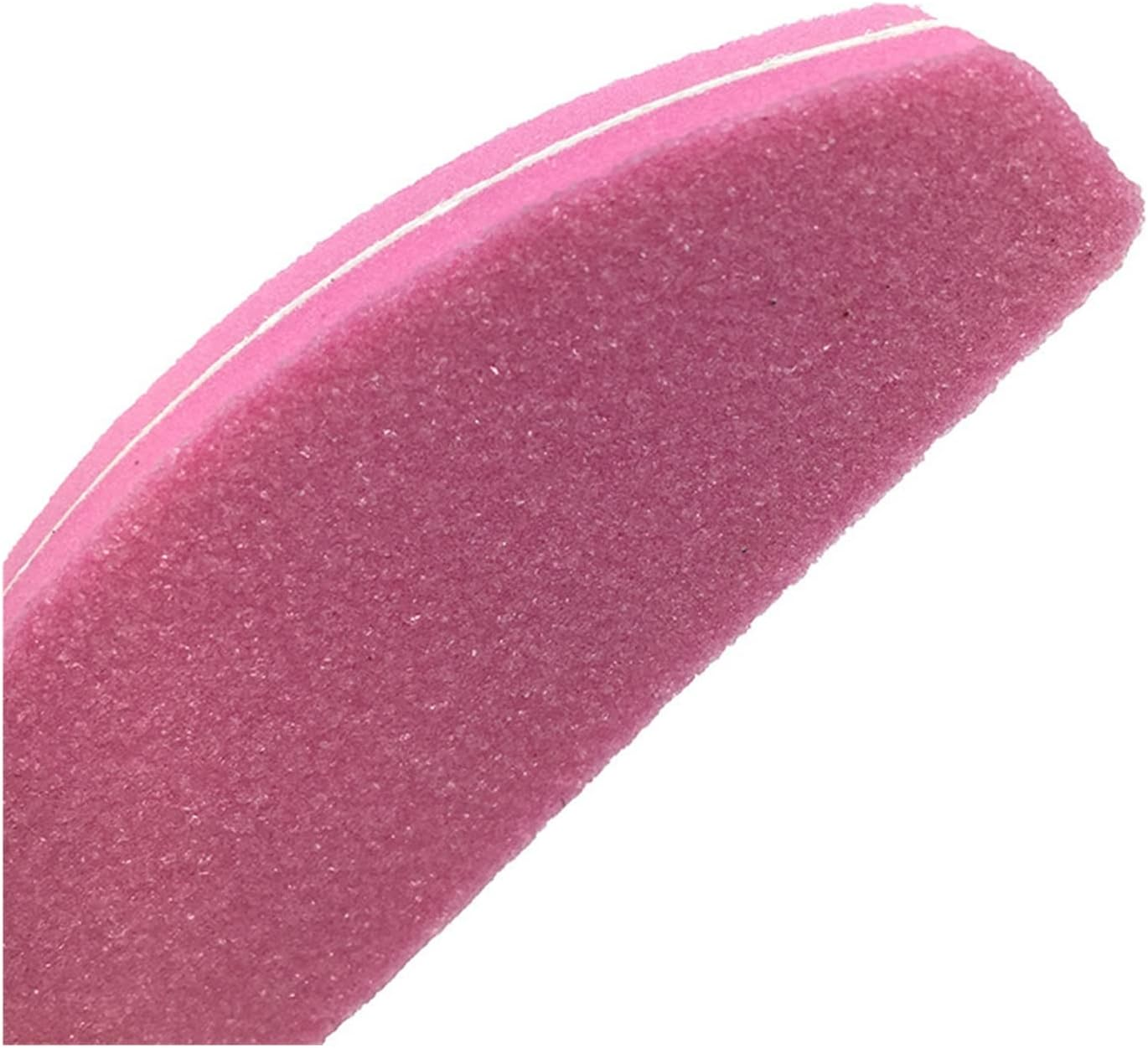 TRUSTTWO 40Pcs/Lot Color Mini Nail Files Buffer 100/180 Trimmer Buffer Lime a Ongle Nail Art Tools Washable Buffing Sanding File Sponge the New (Color : Pink) image number 2