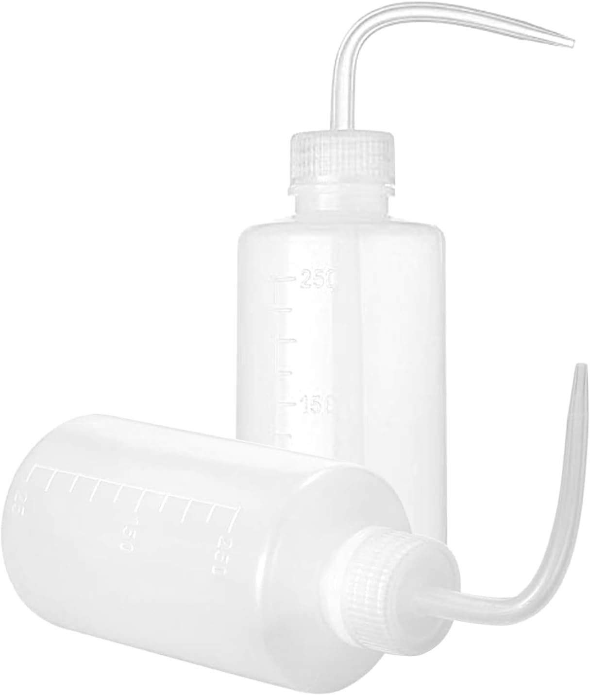 Wash Bottle,2Pcs 250Ml/8Oz Squeeze Bottles,Succulent Watering Bottle,Safety Bottles Watering Tools,Plastic Squeeze Bottle for Chemistry, Industry, Lab & Gardening image number 2