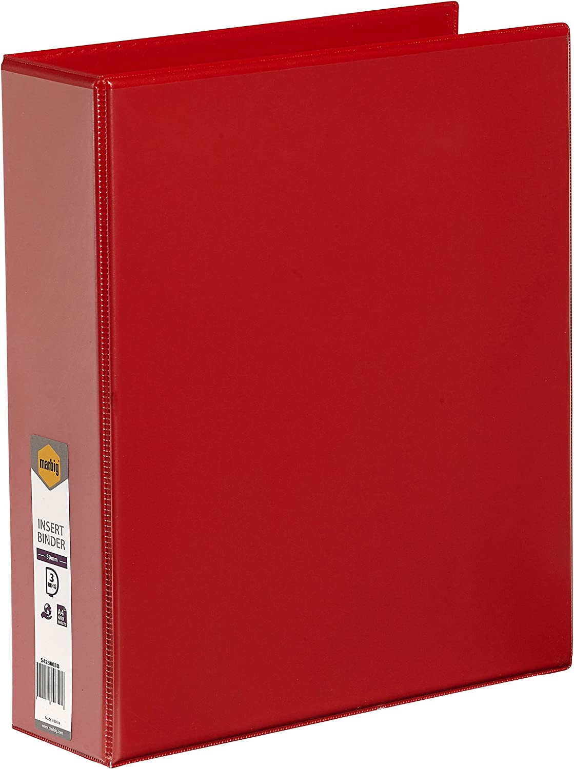 MARBIG(R) 5403002B Insert Binder Clearview A4 25Mm 3D Black