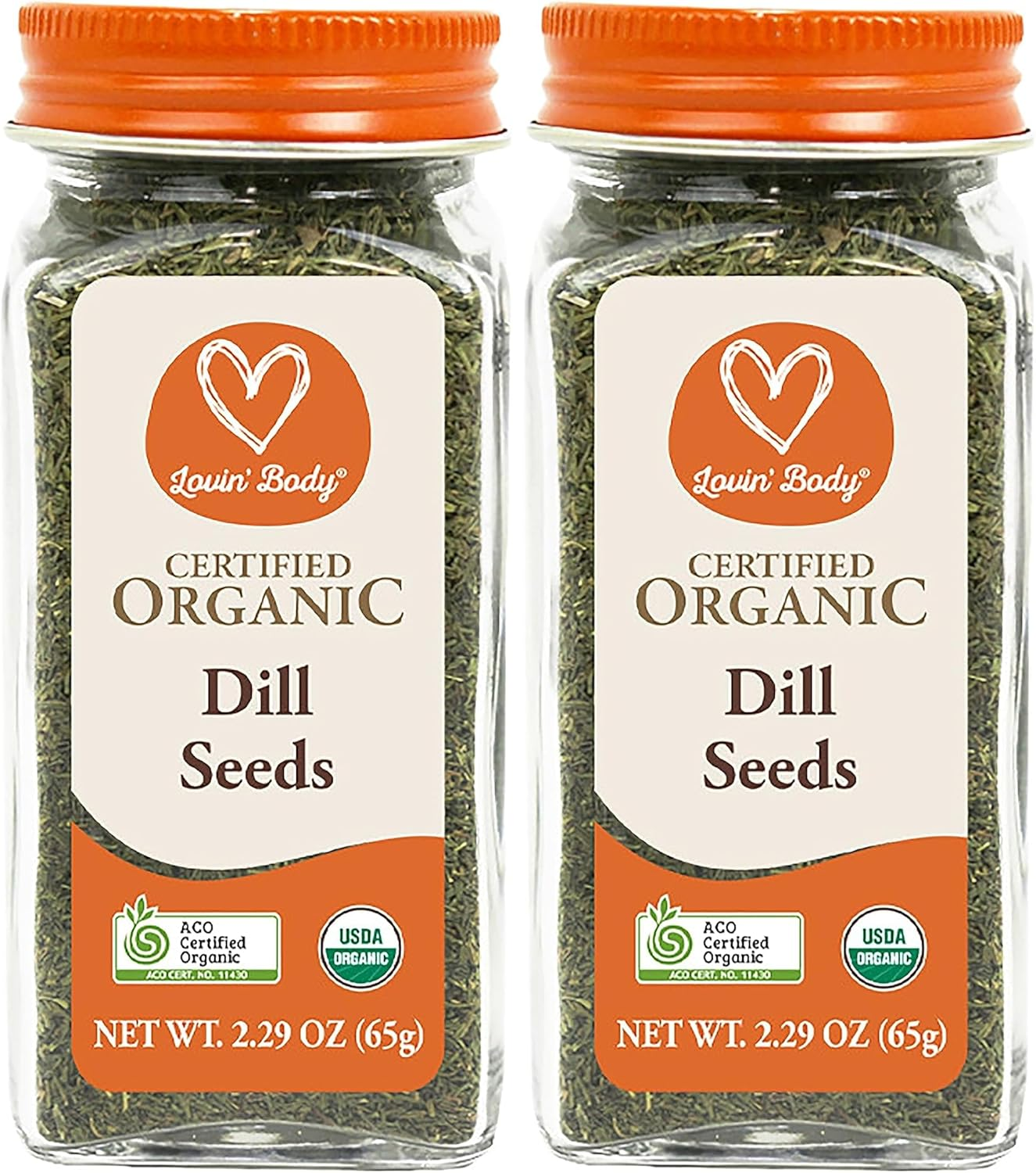 Lovin' Body Organic Dill Seeds 65G - 22 G (Pack Of 2)