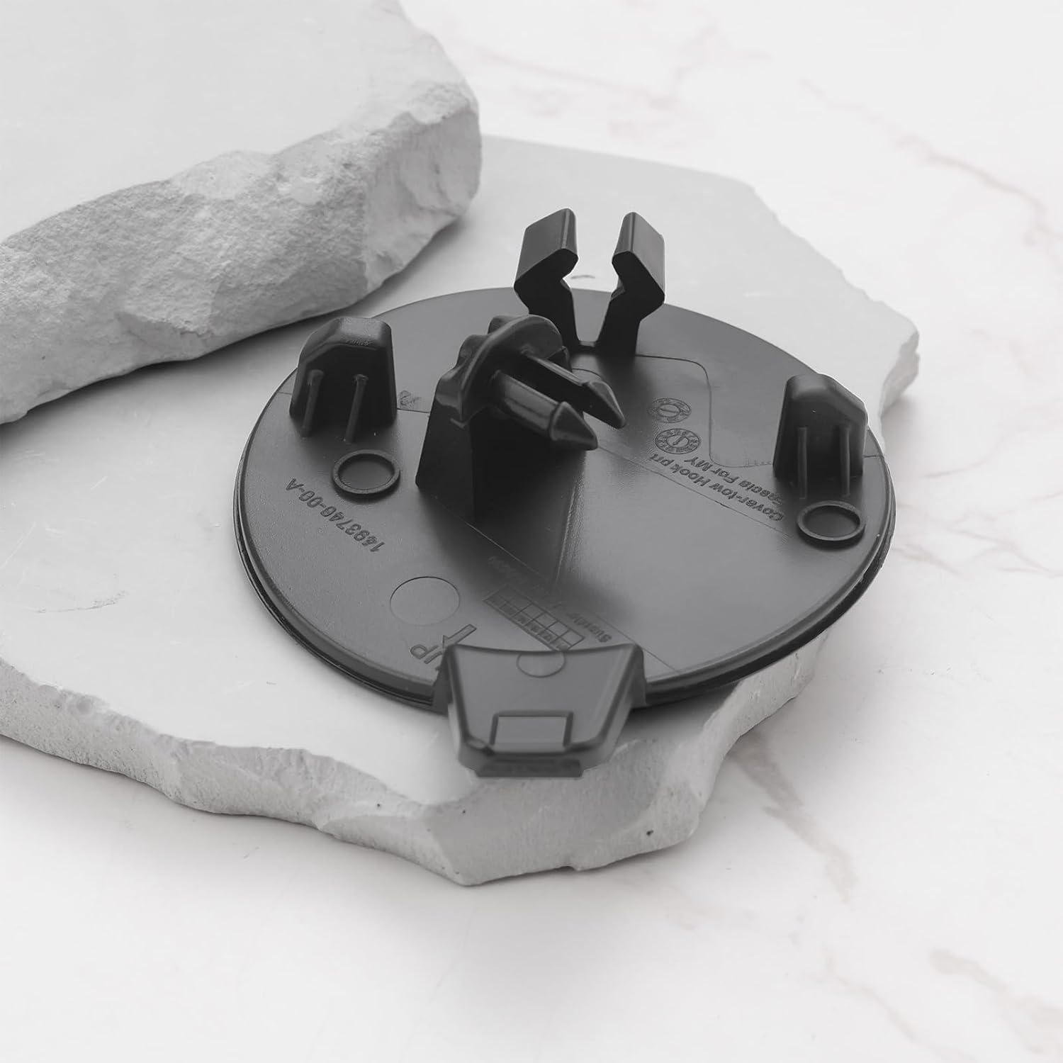 Emagtech Front Bumper Tow Hook Cover 1493746-00-A Compatible with Tesla Model Y 2020-2022, Grey image number 1