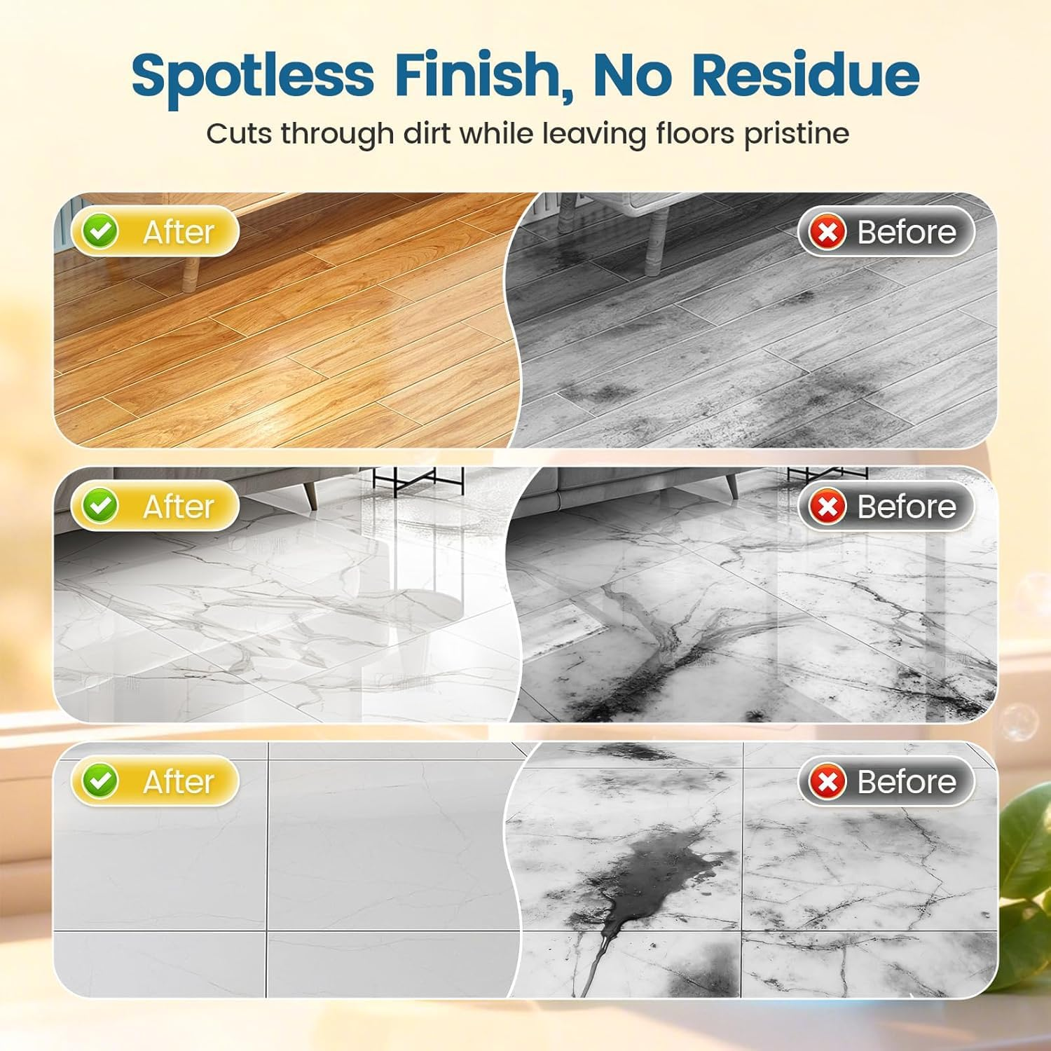 Floor Cleaning Solution Compatible with Narwal Freo/Freo X Ultra/J4/J3/J2/J1 Lemon & Basil Scented 930Ml Multi-Surface Decontaminating Floor Cleaning Fluid image number 6