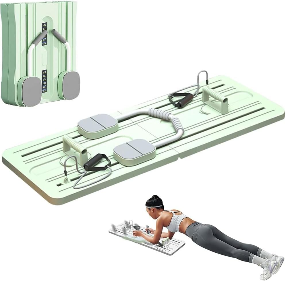 Pilates Board, Multi-Functional Exercise Board, Abdominal Wheel Multifunctional Abdominal Board, Workout Equipment for Abdominal and Core Strength Training, Multi-Functional Exercise Board image number 1