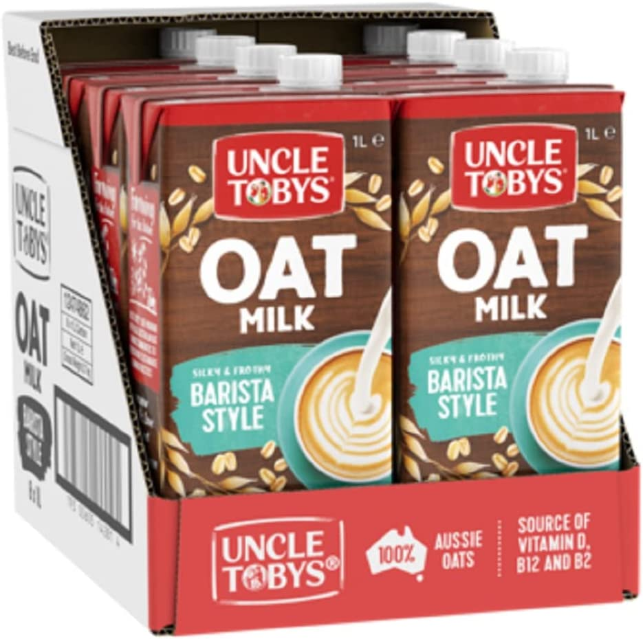 Uncle Tobys Oat Milk 1 Litre, Pack of 8 image number 3