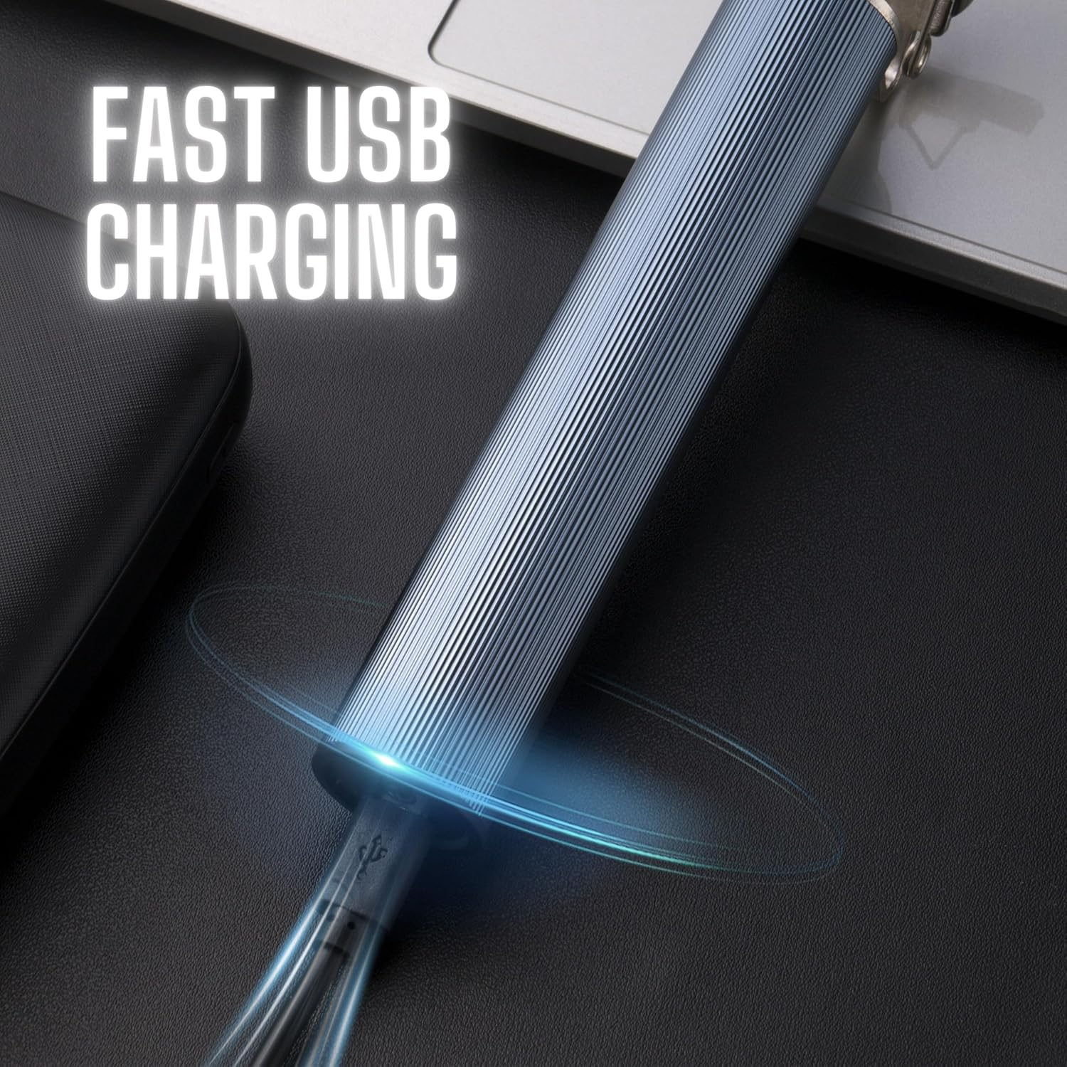 Barberboss Turbo Beard and Hair Trimmer for Men, Wireless LED Trimmer, Adjustable Blade Control, USB Fast Charge and 8 Length Comb Set, Men'S Grooming Kit image number 1