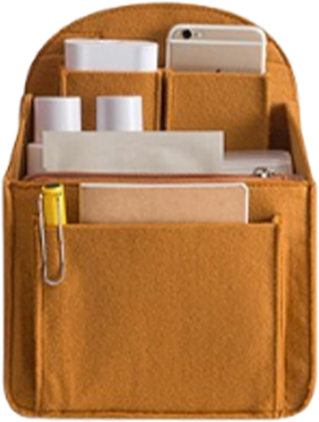 Backpack Organizer Insert, Backpack Organizer - Backpack Insert Wallet Organizer, Travel Backpack Organizer Liner with Multi Pockets for Rucksack Shoulder Bag