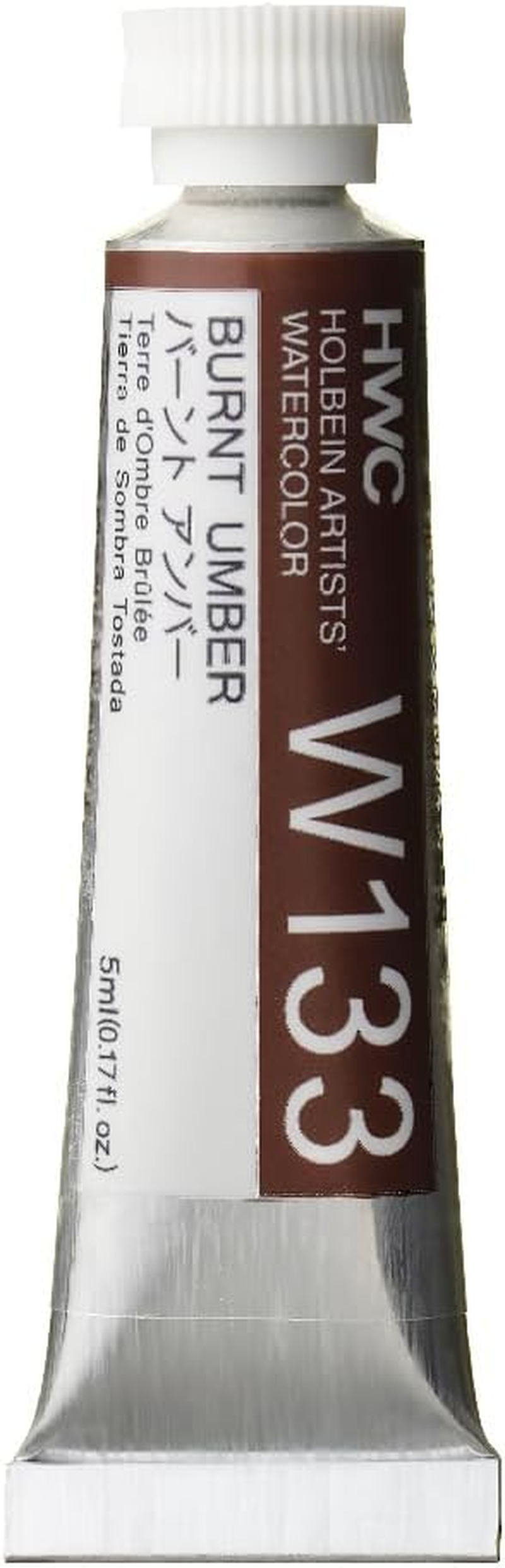 Holbein Watercolours Burnt Umber 5 Ml Tube image number 1