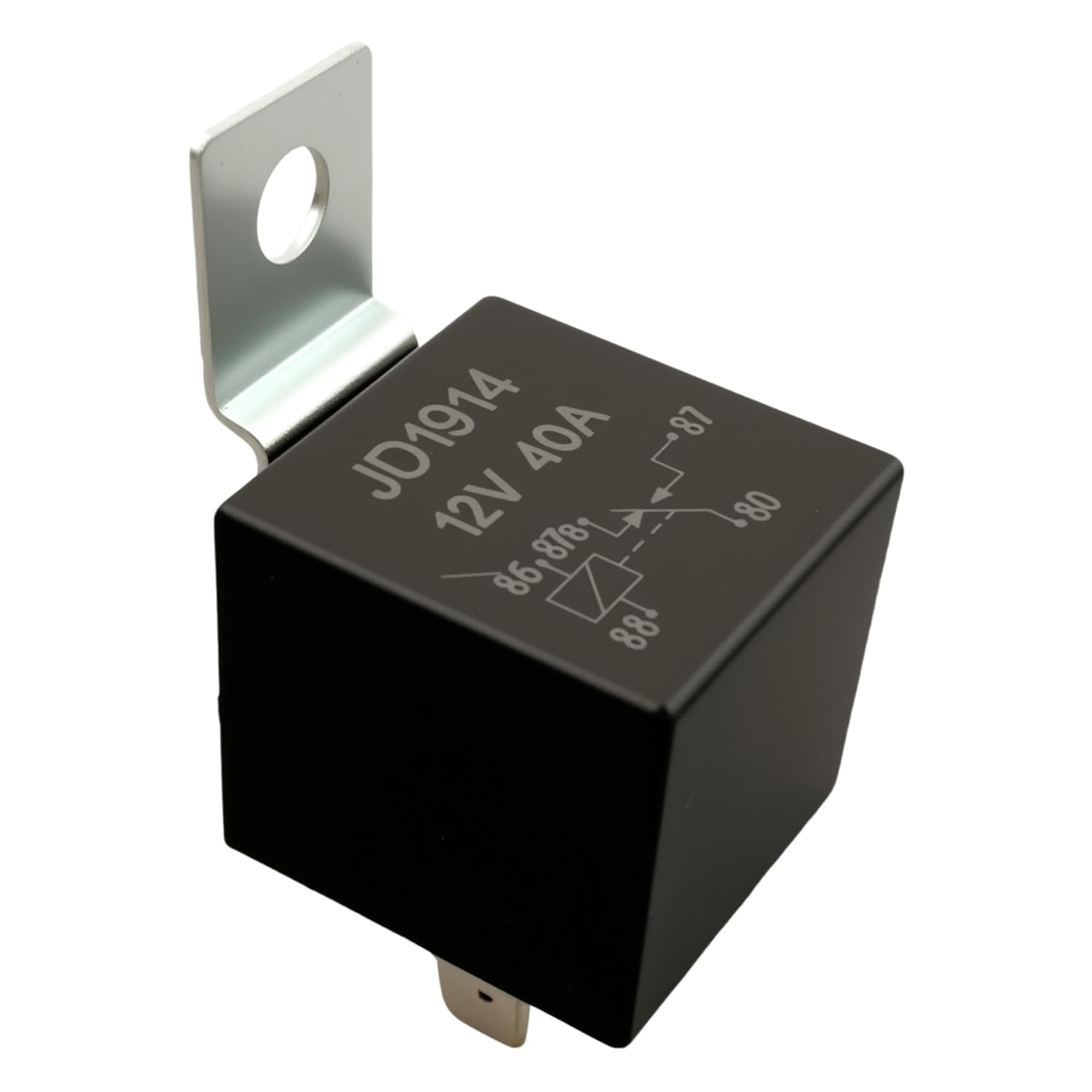 6 Pack 12V DC 40 AMP Waterproof 5-PIN SPDT Electric Car Relay,Efgtek Heavy Duty 5-PIN SPDT Style Automotive Relay for Automotive Truck Boat Marine image number 1