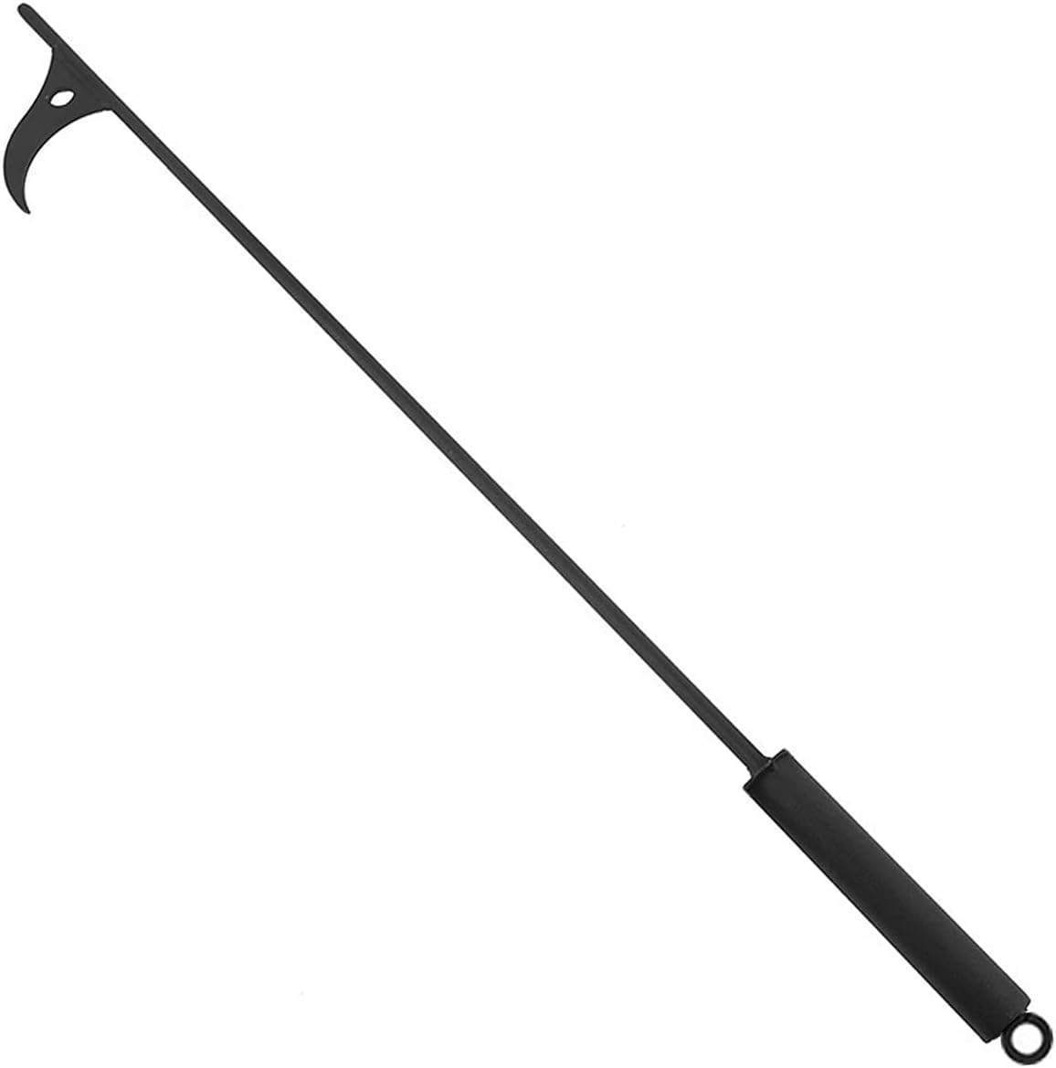 Fire Pit Poker 40-Inch Extra Long Heavy Duty Wrought Steel Fire Poker Solid Steel Campfire Poker Black Fire Poker Stick Portable Outdoor Fire Poker for Fireplace Camping Fire Stove Hiking \ image number 6