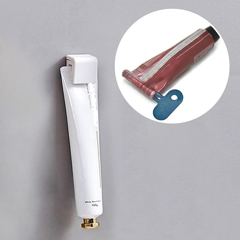 Toothpaste Roller Presser Keys, 5Pcs Metal Tube Squeezers Key Roller Tools,Toothpaste Squeezer Metal Tube Squeezer Key,Stainless Steel Tube Squeezer Keys image number 1
