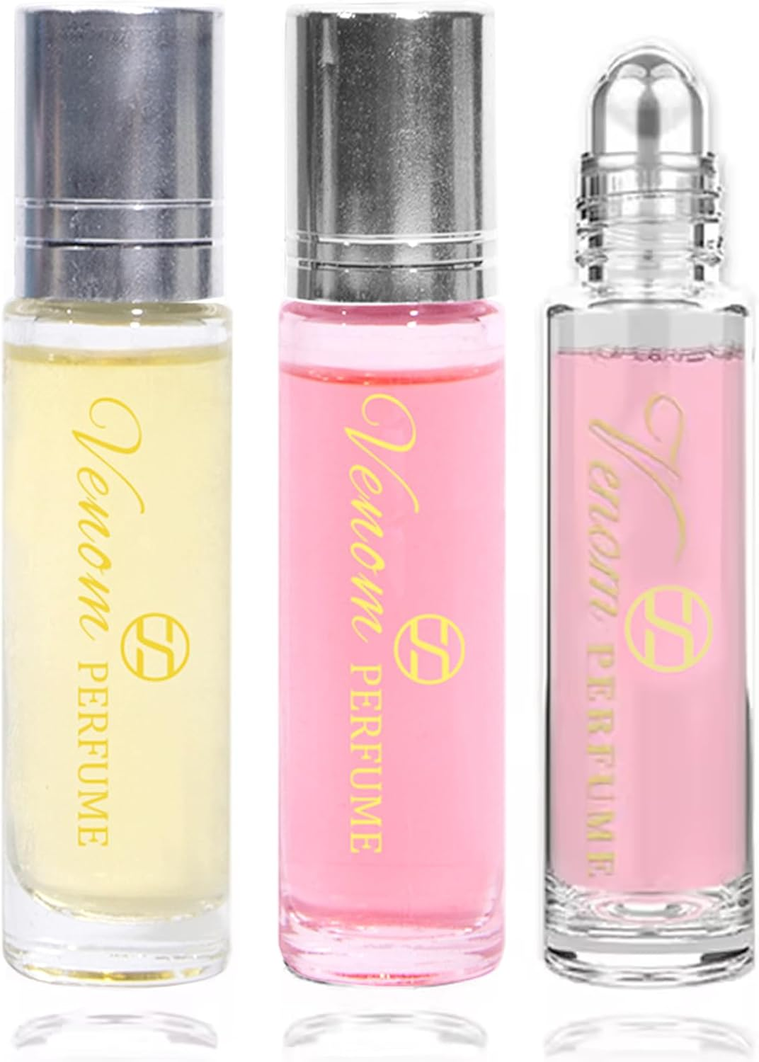 2Pcs Pheromone Perfume for Men & Women, Long-Lasting & Addictive Roll on Perfume, Romantic Fragrances, 10Ml, Oil, Perfumes for Women
