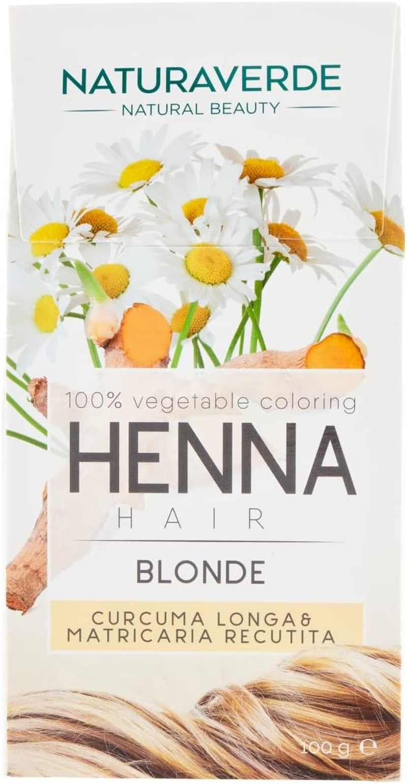 Naturaverde Herbal Colour Henna Blonde 100 G image number 4