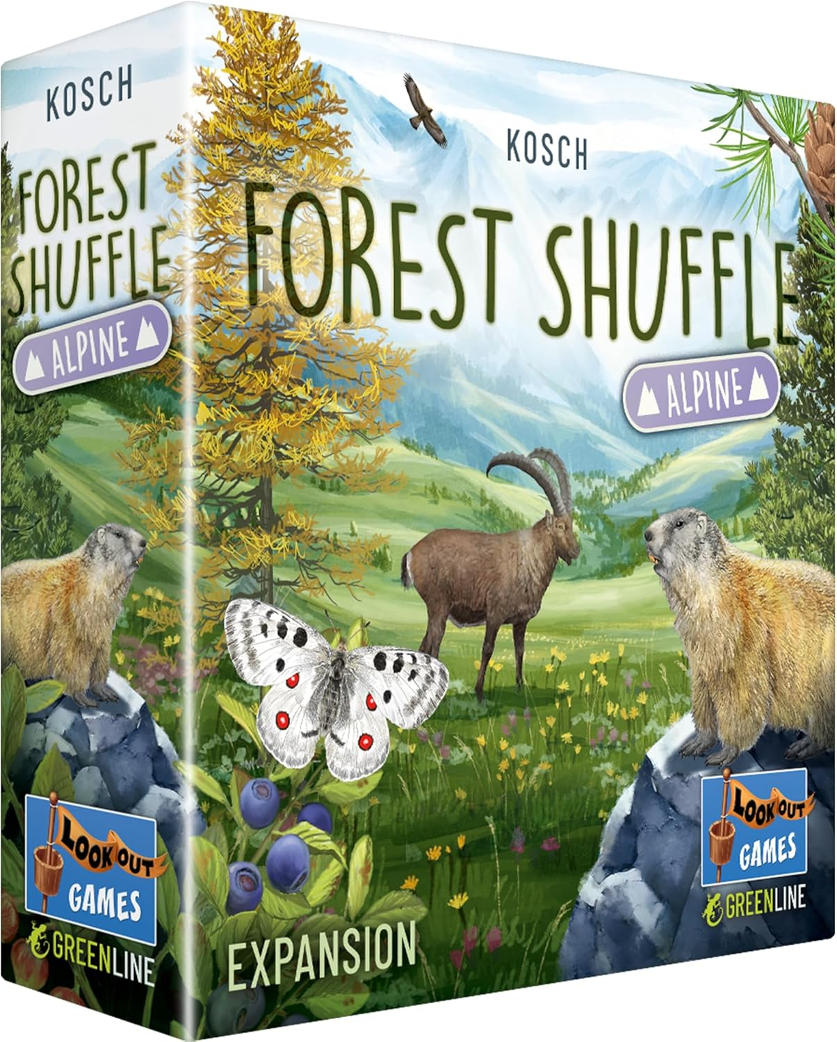 Lookout | Forest Shuffle Alpine Expansion | Card Game | Ages 10+ | 2-5 Players | 60 Minutes Playing Time image number 3