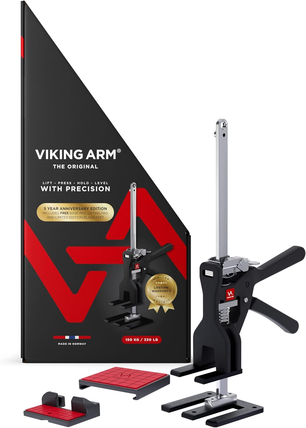 VIKING ARM - Limited Edition One-Handed Assembly Tool | for Performing Heavy Work with Only One Person | Assembly Tool Lifting Tool image number 3