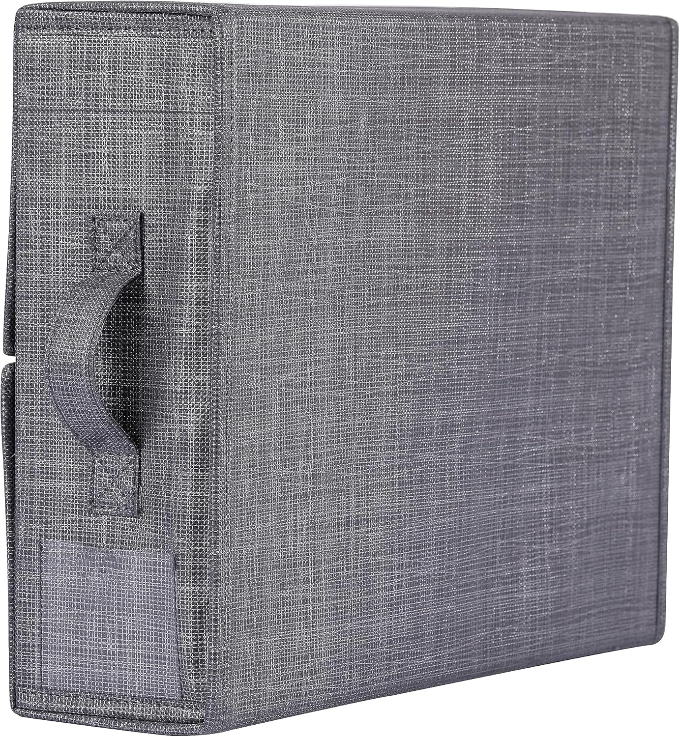 Bed Sheet Organizers and Storage 2 Pack, Foldable Sheet Organizer for Linen Closet, Bedding Folder Storage Box Container for Blanket, Duvet Cover Set, Organizing Bedding Container image number 3