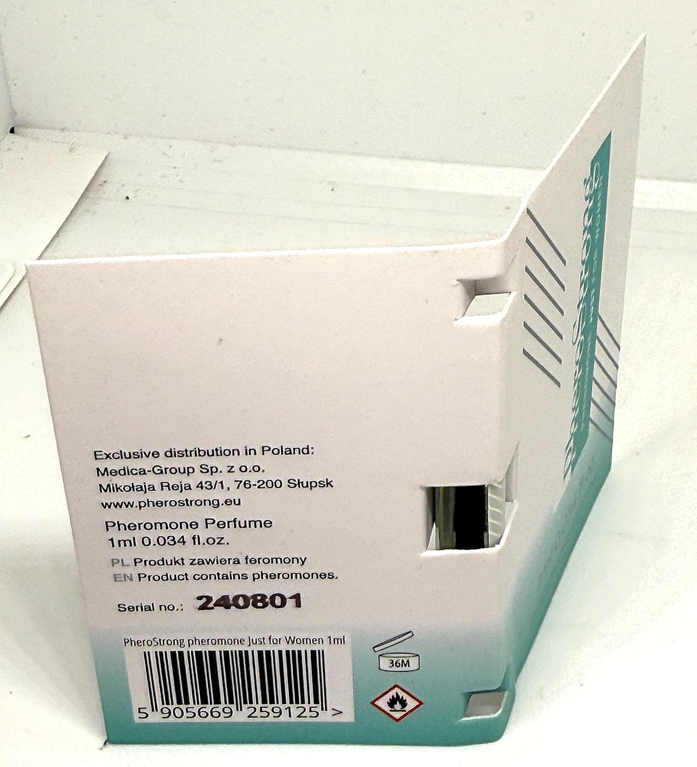 Pherostrong Pheromone JUST for Women, Erotic Perfume to Attract Men, Feromonas Para Mujer Atraer Hombe, 1 Ml