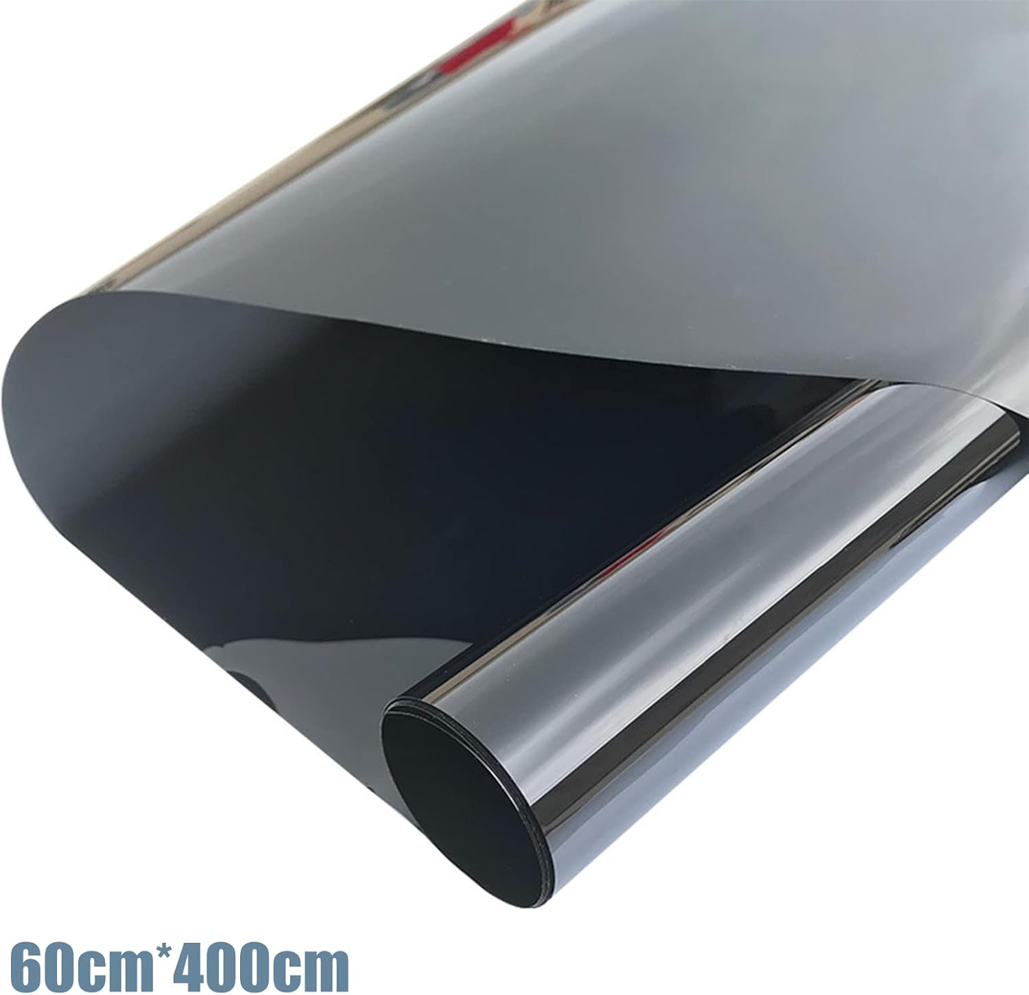 UV Protection Sun Protection Window Tint Film, Privacy Film for Windows Indoor or Outdoor Mirror Film Self-Adhesive Reflective Window Film for Office and Home (Black) image number 6